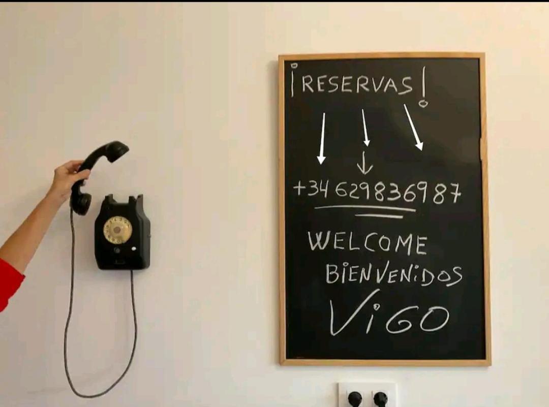 Tranquilo Apartamento Con Parking Gratis Vigilado 24H Vigo Ngoại thất bức ảnh